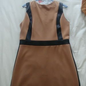 NY & Co. Tan Dress